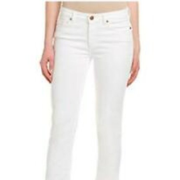 SPANX Denim - Spanx White Slim-X Boot-Cut Jean, Size 32/33